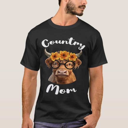 Landidom für Farm-Mutter oder Kuh-Mutter aus einem T-Shirt (Vorderseite)
