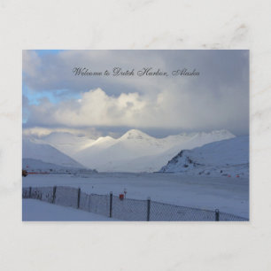 Landing Airstrip in Niederländisch, Alaska Postkarte