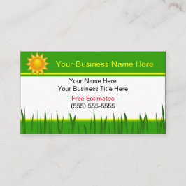 Landing Contractors Personalisiert Business Card Visitenkarte