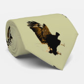 Landing Eagle Custom Neck Tie Krawatte (Gerollt)