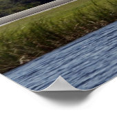 Landing of Space Shuttle Atlantis (STS-112) Poster (Ecke)