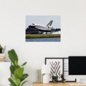 Landing of Space Shuttle Atlantis (STS-112) Poster (Heimbüro)