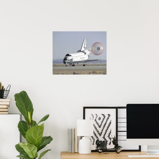 Landing of Space Shuttle Atlantis (STS-66) Poster (Heimbüro)