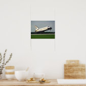 Landing of Space Shuttle Atlantis (STS-84) Poster (Küche)