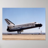 Landing of Space Shuttle Discovery (STS-92) Poster (Vorne)