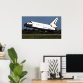 Landing of Space Shuttle Endeavour (STS-113) Poster (Heimbüro)