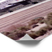 Landing of Space Shuttle Endeavour (STS-49) Poster (Ecke)