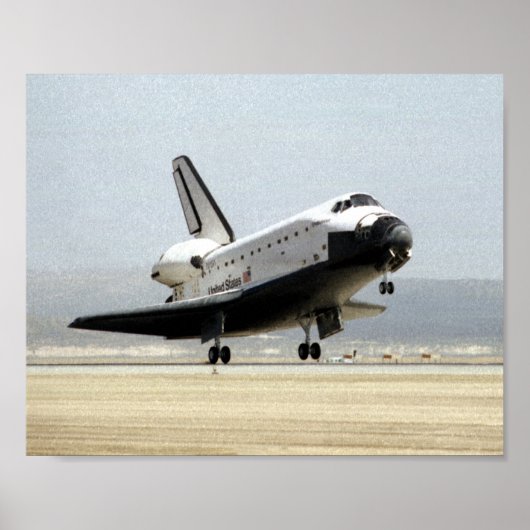 Landing of Space Shuttle Endeavour (STS-67) Poster (Vorne)