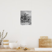 Landing of the Pilgrims, 1620 Poster (Küche)