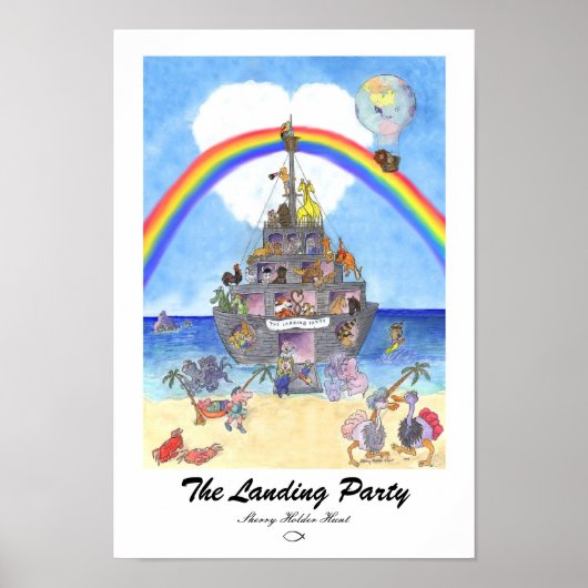 Landing Party Print - Individuell Poster (Vorne)
