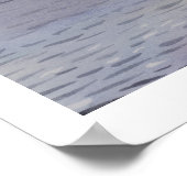 "Landing Patterns" Wasserfarbenkunst Poster (Ecke)