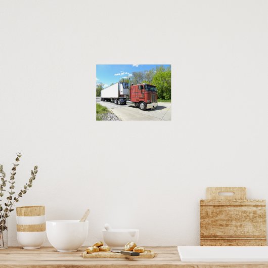 Landis Peterbilt 362 Poster (Küche)