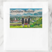 Landjugendfest Rechteckiger Aufkleber (Tasche)