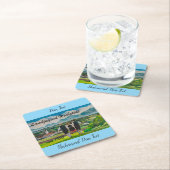 Landjugendfest Rechteckiger Pappuntersetzer (Vor Ort)