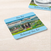 Landjugendfest Rechteckiger Pappuntersetzer (angewinkelt)