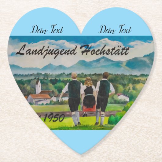 Landjugendfest Untersetzer (Vorderseite)