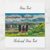 Landjugendfest Weinetikett (Einzelnes Label)