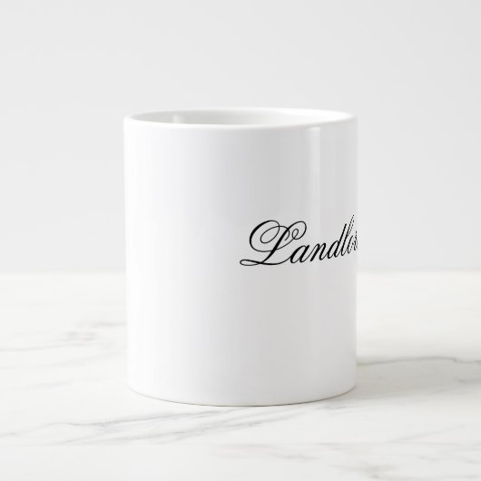 Landkaffee-Tasse Jumbo-Tasse (Vorderseite)