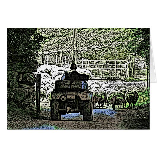 LANDKARTE (Vorderseite (Horizontal))