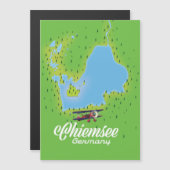 Landkarte Chiemsee Magnetkarte (Vorne/Hinten)