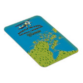 Landkarte der Apostelinseln Magnet (Rechte Seite)