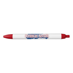 Landkarte der Dominikanischen Republik Kugelschreiber