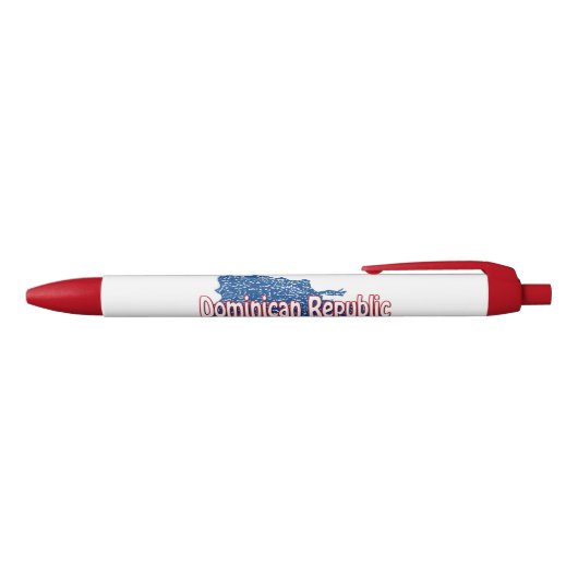 Landkarte der Dominikanischen Republik Kugelschreiber (Oberseite)