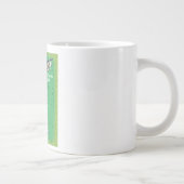 Landkarte des Enginer Sees Finnland Jumbo-Tasse (Rechts)