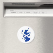 Landkarte des Nationalstaates Magnet (In Situ (Geschirrspüler))