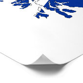 Landkarte des Nationalstaates Poster (Ecke)