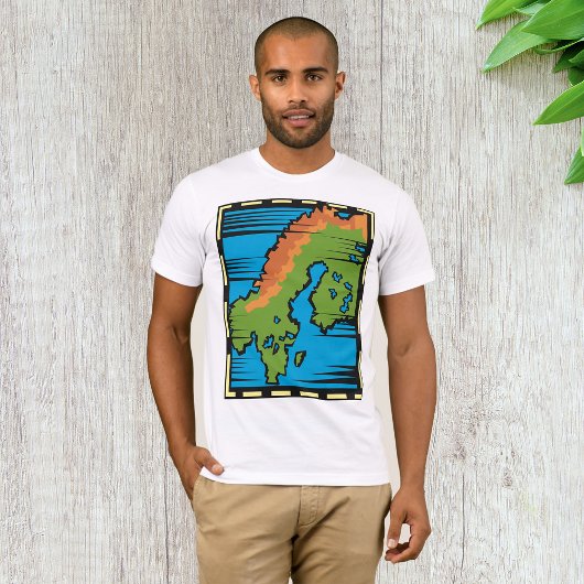 Landkarte Mens T - Shirt