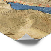 Landkarte Poster (Ecke)