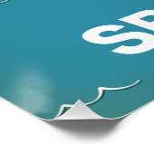 Landkarte Sri Lankas Poster (Ecke)