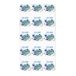 Landkarte von Island