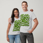 Landkarte Wälder - Grüne Bäume T-Shirt (Unisex)