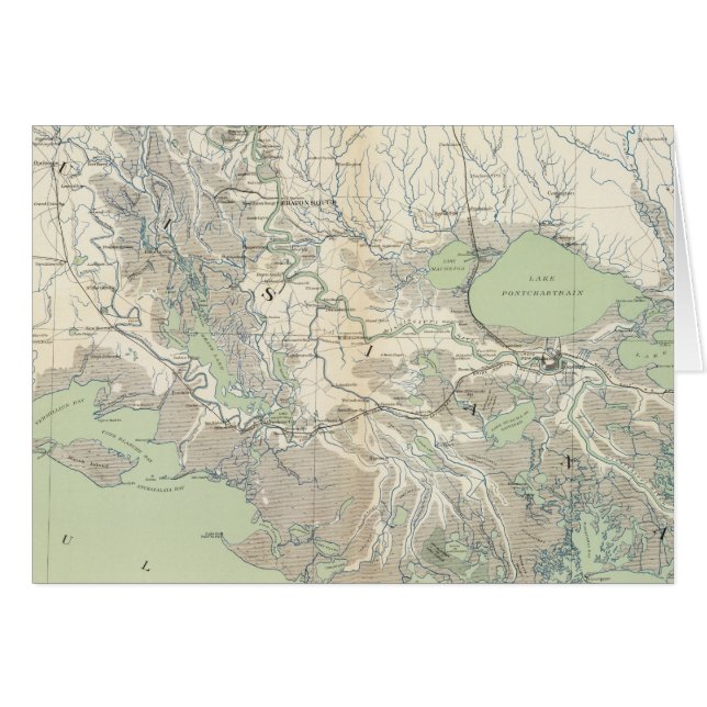 Landkarte XXI (Vorderseite (Horizontal))