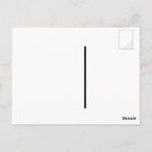 Landkarten Postkarte (Rückseite)