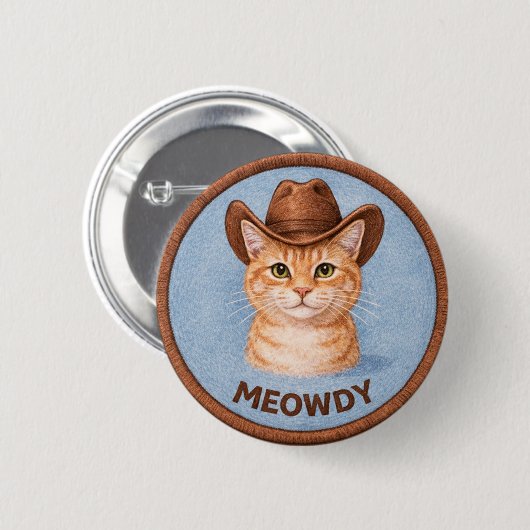 Landkatze Button (Vorne & Hinten)