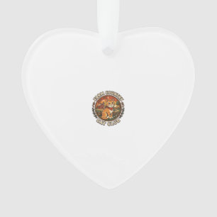 Landkatze Katze Katzenliebhaber Geschenk - Landkat Ornament