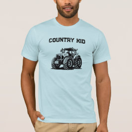 Landkind-Tractor-Shirt, ländliches Farmleben-Teil T-Shirt
