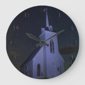 LANDKIRCHE UNTER DEN STERNEN GROßE WANDUHR (Vorderseite)