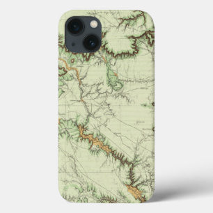Landklassifikationskarte von New Mexico Case-Mate iPhone Hülle