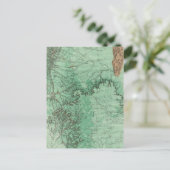 Landklassifikationskarte von New Mexico Postkarte (Stehend Vorderseite)