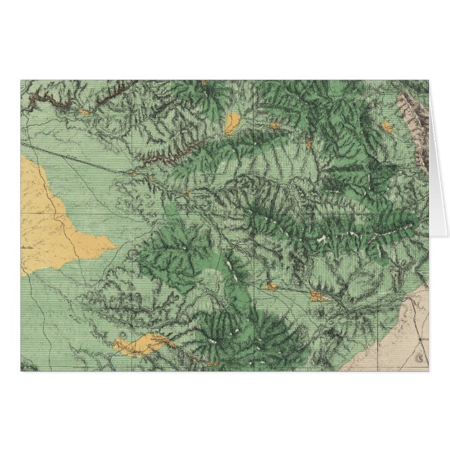 Landklassifizierungskarte Südkaliforniens (Vorderseite (Horizontal))