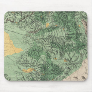 Landklassifizierungskarte Südkaliforniens Mousepad