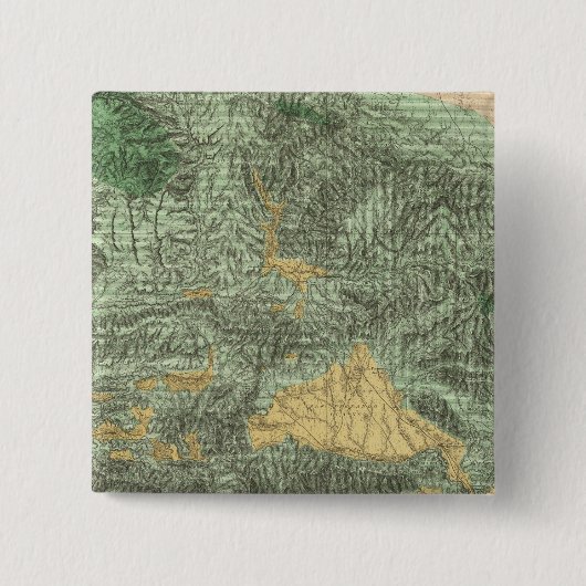 Landklassifizierungskarte von Kalifornien Button (Vorderseite)