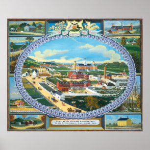 Landkreis Almshouse - Charles Hofmann Kunstposter Poster