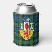 Landkreis Antrim Kariert Can Cooler Dosenkühler (Kanne Rückseite)