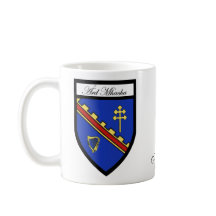 Landkreis-Armaghkarten-u. -Wappen-Tassen