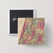 Landkreis Berkshire Button (Vorne & Hinten)